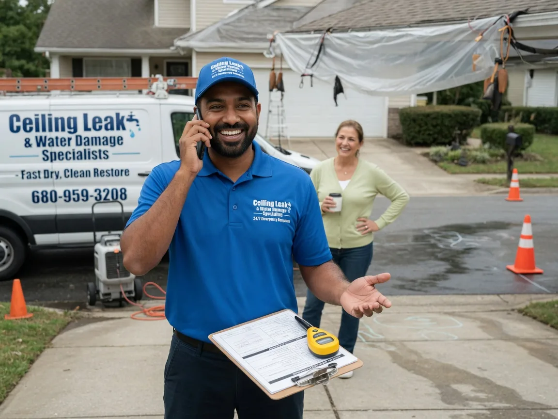 Ceiling Leak Cleanup Eddy, TX FAQs